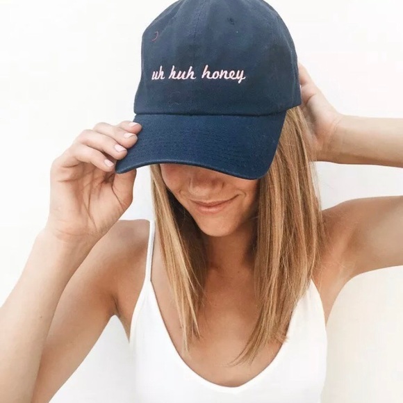 Brandy Melville Accessories - HP🎉Brandy Melville Uh Huh Honey Adjustable Hat